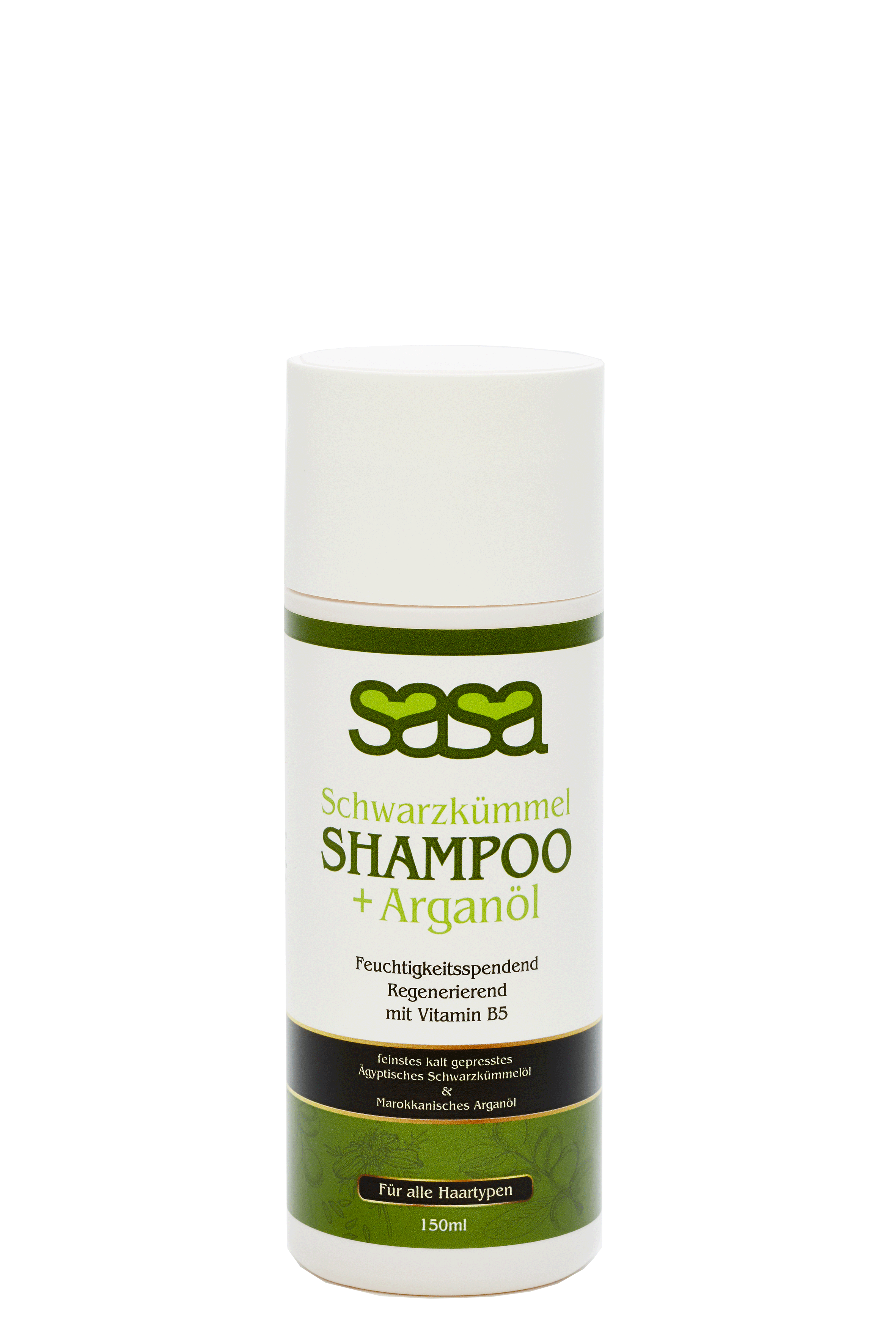 Black cumin oil shampoo with argan oil